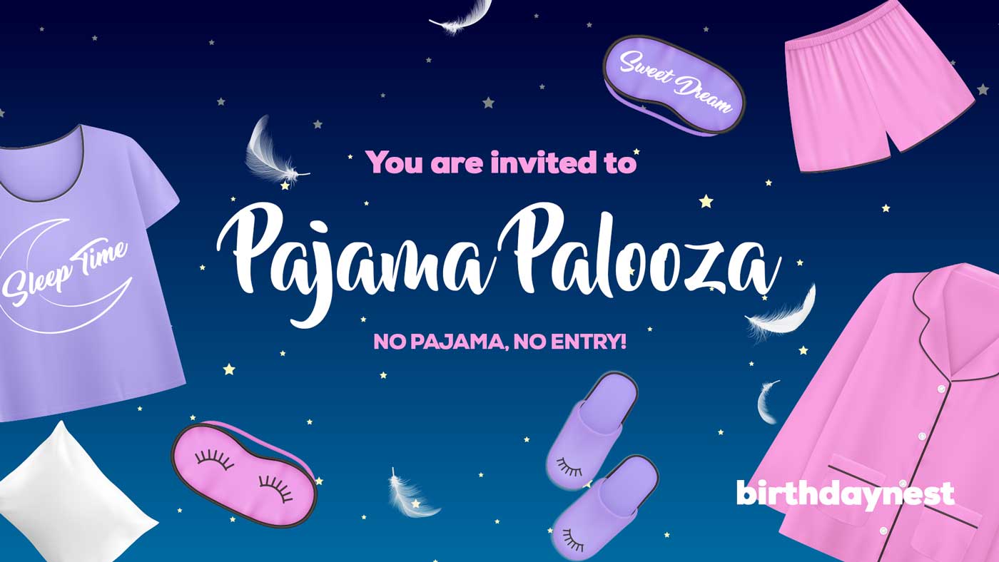 Pajama Party Invite